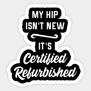 Funny Hip Surgery Sticker